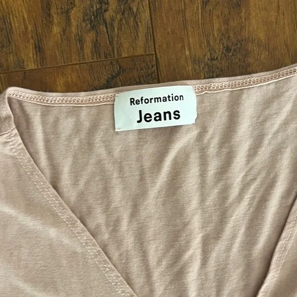 Reformation Blush Dress, Size XL - Picture 4 of 13